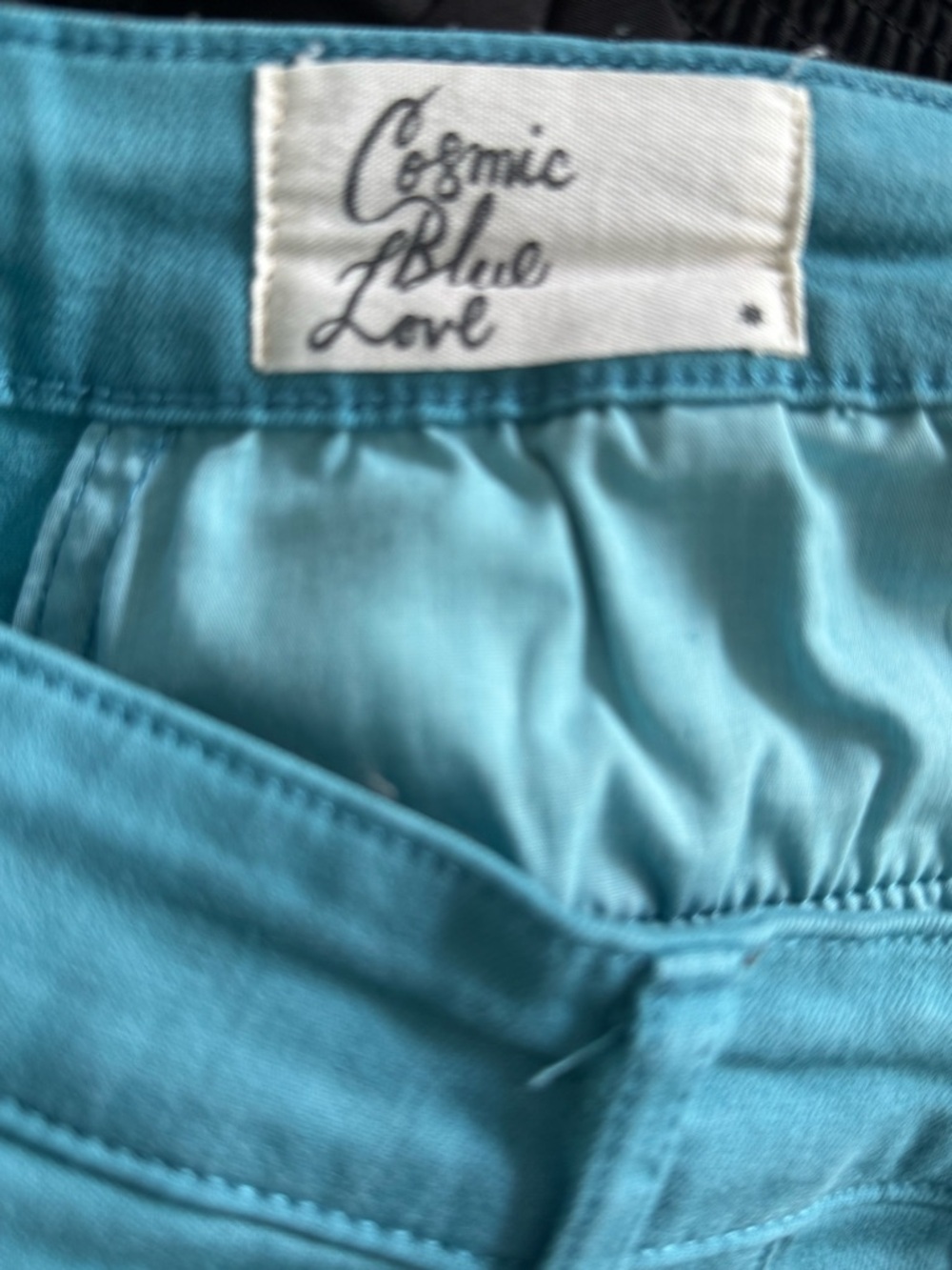 Cosmic Blue Love - Callie Eco Wide Leg Pant. Sz 8/29 - Picture 6 of 6